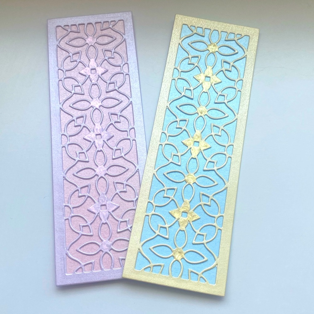 Set of 2 Handmade Bookmarks ( by J - tween girl)